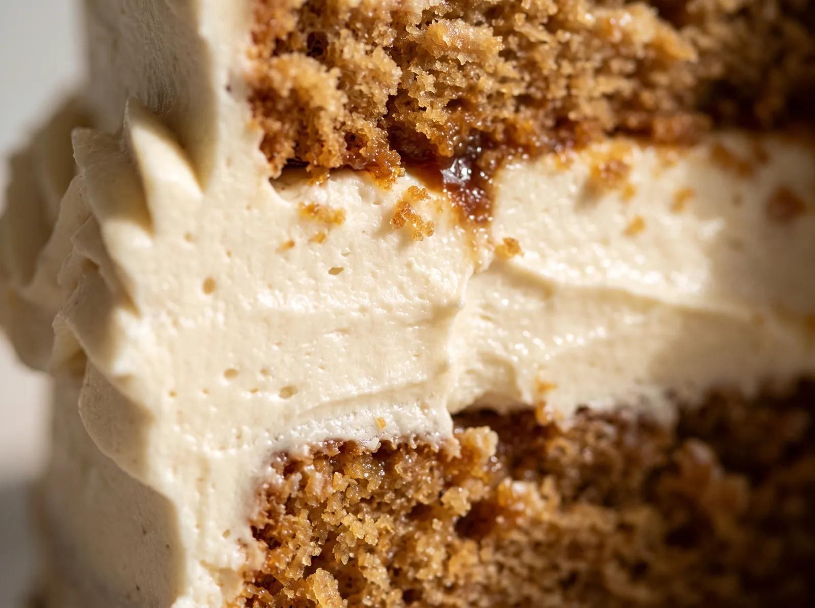 Crema de vainilla suave y sedosa / Smooth, silky vanilla cream