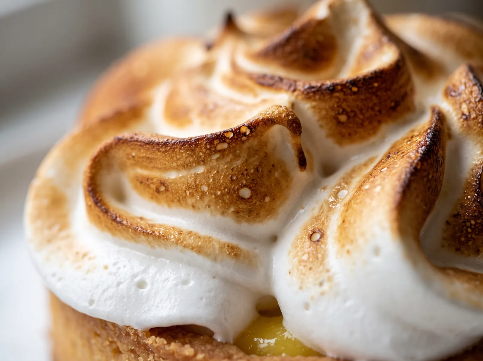 Merengue tostado en las puntas / Meringue toasted at the tips