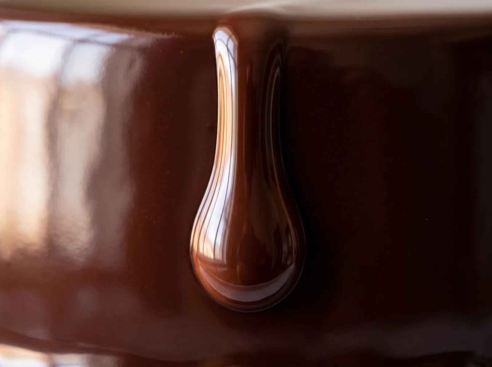 Glaseado de chocolate brillante / Glossy chocolate glaze